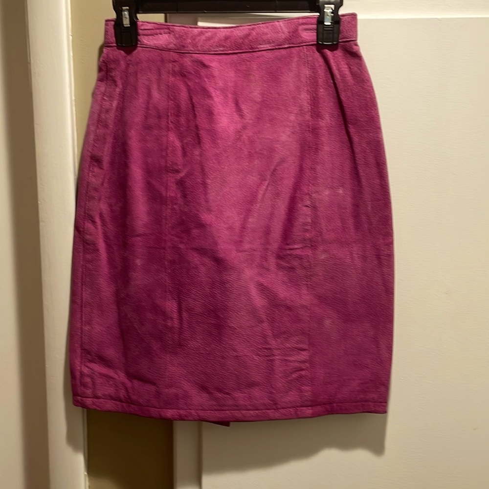 Global Identity Suede skirt